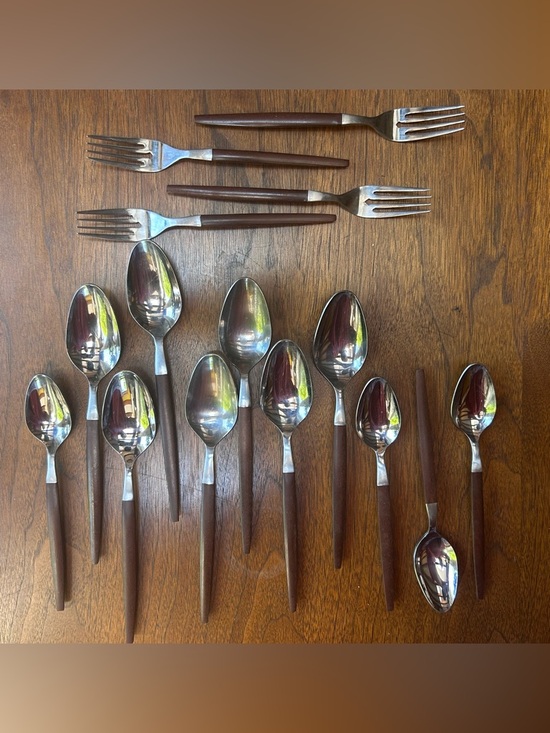 Ekco Other - 15 pc Ekco Eterna collectible Danish Modern stainless flatware, made in Japan.